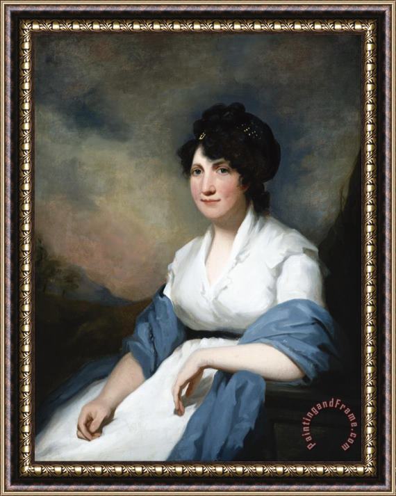 Henry Raeburn Lady Delves Broughton Framed Painting