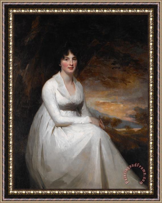 Henry Raeburn Mrs. Macdowall Framed Print