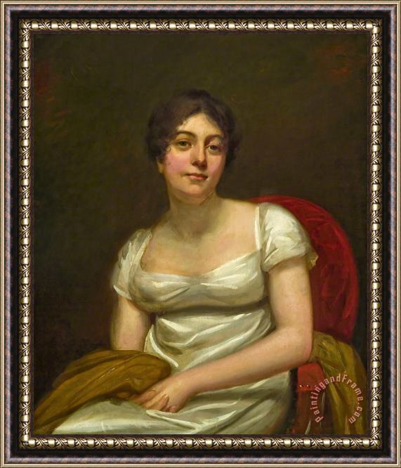Henry Raeburn Portrait of a Lady Framed Painting