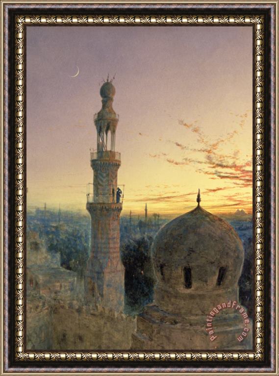 Henry Stanier A Call to Prayer Framed Painting