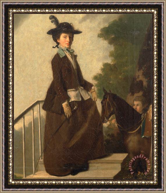 Henry Walton Elizabeth Bridgman, Sister of The Artist Framed Print