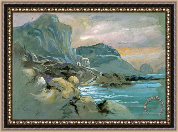 Hercules Brabazon Capri Framed Painting