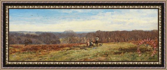 Heywood Hardy In the New Forest Framed Print