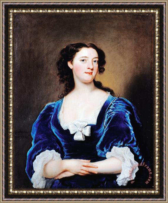 Highmore, Joseph Portrait of a Lady Framed Painting