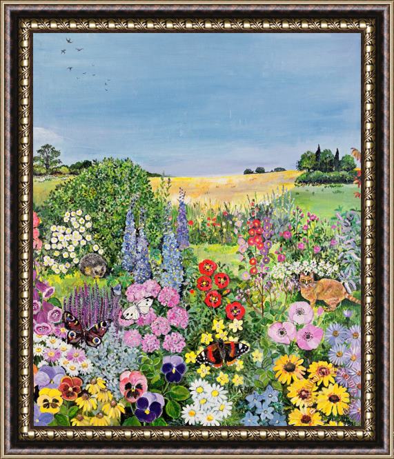 Hilary Jones Summer From The Four Seasons Framed Painting