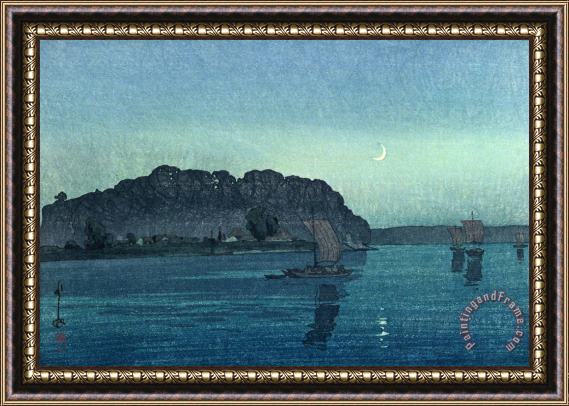 Hiroshi Yoshida Tone River (tonegawa) Framed Painting
