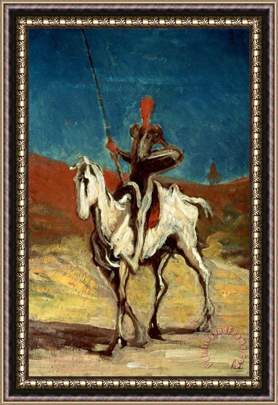 Honore Daumier Don Quixote Framed Print