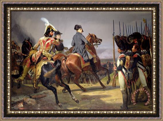 Horace Vernet The Battle of Iena, 14th October 1806 Framed Print