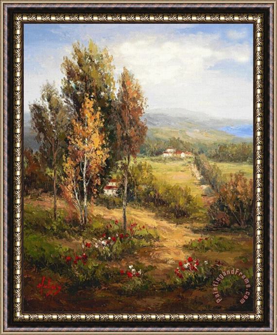 Hulsey Valle Salernohulsey Framed Painting