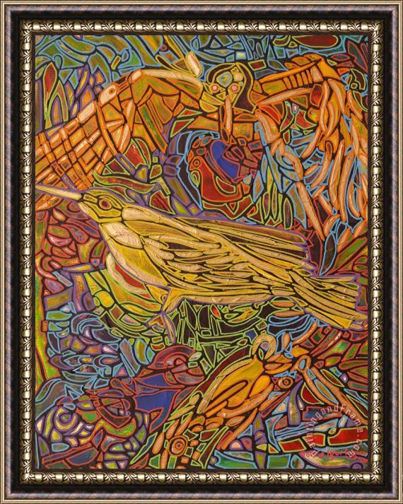 Igor Eugen Prokop Golden Oriole Framed Painting