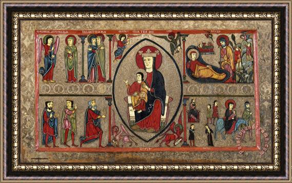 Iohannes Altar Frontal From Cardet Framed Painting