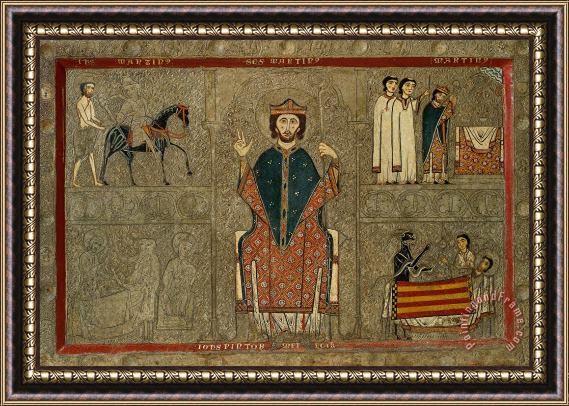 Iohannes Altar Frontal From Gia Framed Painting