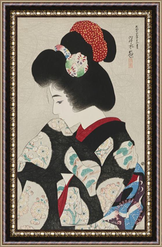 Ito Shinsui Young Girl Framed Print