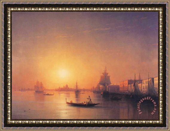 Ivan Constantinovich Aivazovsky Venice Framed Painting
