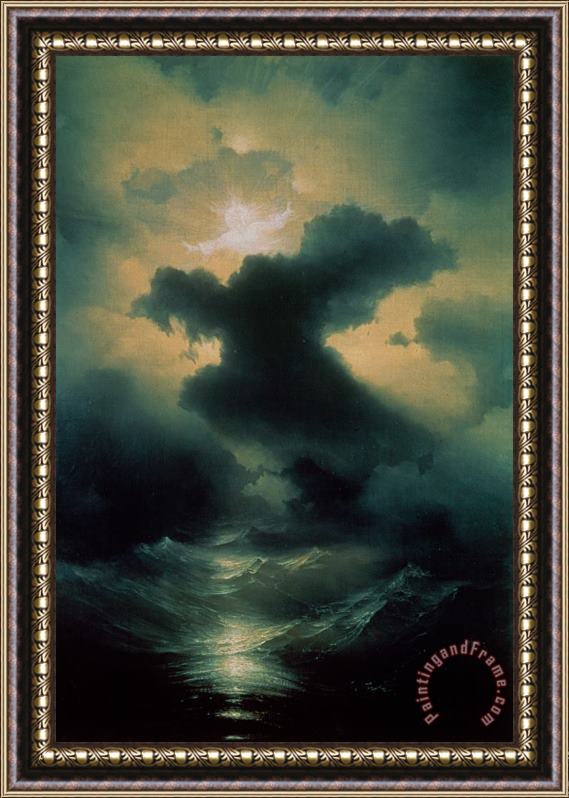 Ivan Konstantinovich Aivazovsky Chaos The Creation Framed Painting