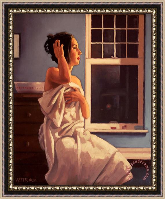 Jack Vettriano 'model in The Studio' (study), 1999 Framed Painting