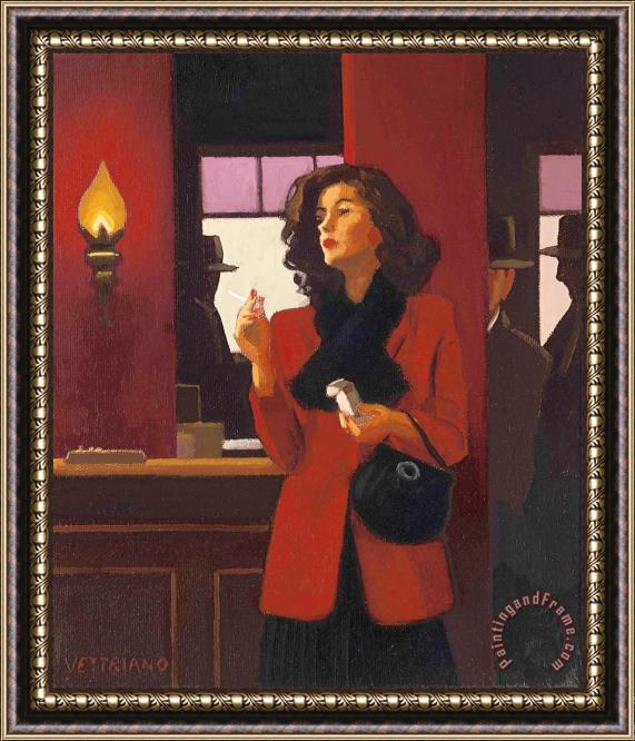 Jack Vettriano A Woman Must Have Everything, 1996 Framed Painting