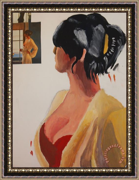 Jack Vettriano Baby, Bye Bye Framed Painting