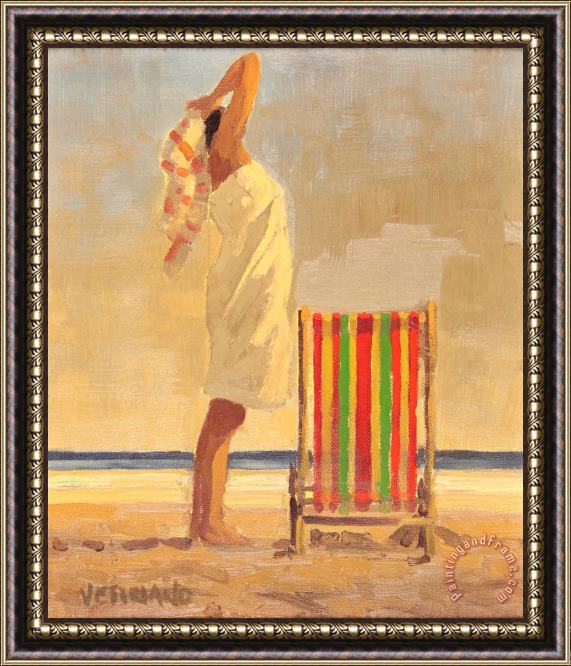Jack Vettriano Bather Framed Painting