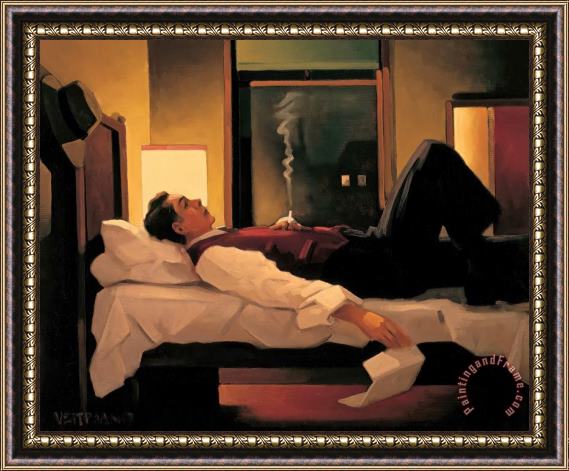 Jack Vettriano Heartbreak Hotel Framed Painting