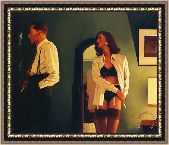Jack Vettriano How Do You Stop Framed Painting
