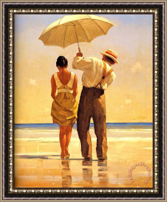 Jack Vettriano Mad Dogs Detail Framed Painting