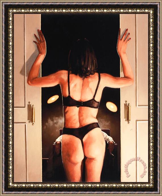 Jack Vettriano Night in The City, 2006 Framed Painting