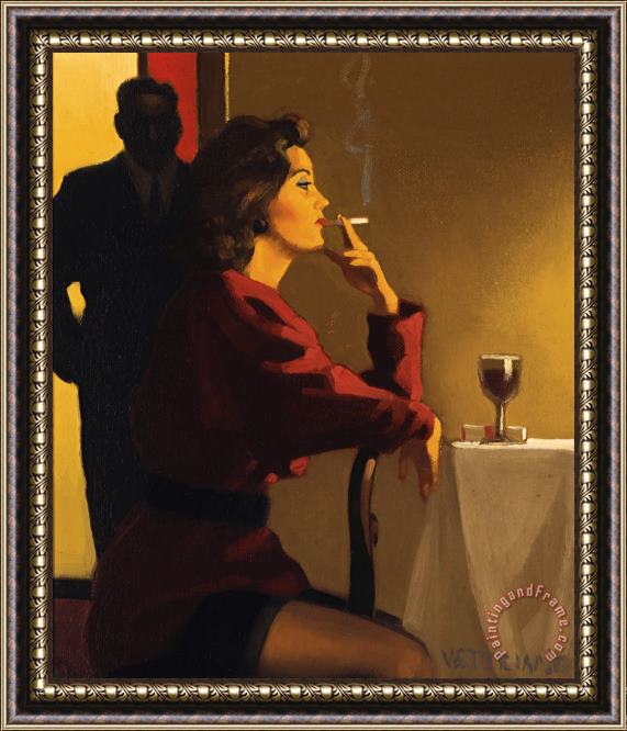 Jack Vettriano Someone to Watch Over Me Framed Painting