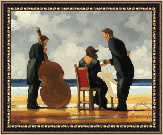 Jack Vettriano Study for Elegy for a Dead Admiral Framed Painting