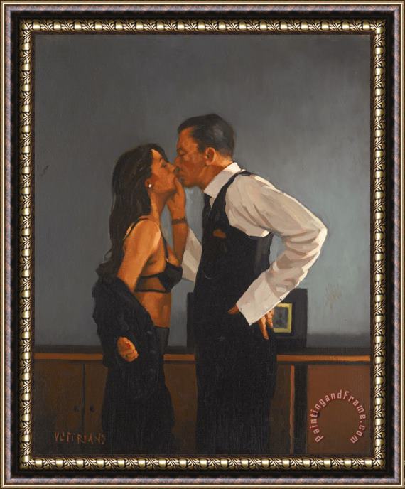 Jack Vettriano Study for Pincer Movement Framed Painting