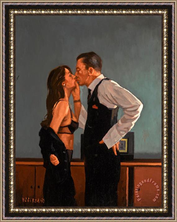 Jack Vettriano Study for Pincer Movement Framed Print