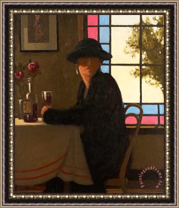 Jack Vettriano The Flirtatious Woman Framed Painting