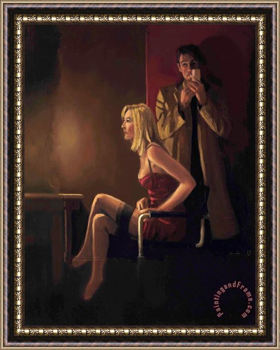 Jack Vettriano The Great Deal, 2003 Framed Painting