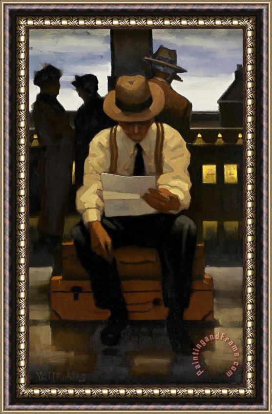 Jack Vettriano The Letter II Framed Painting