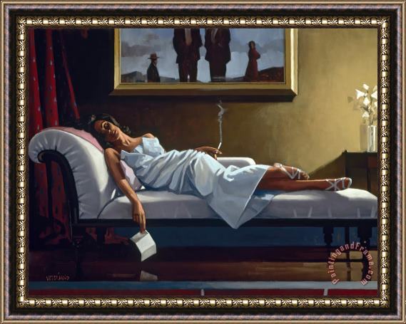 Jack Vettriano The Letter Framed Painting