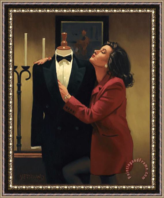 Jack Vettriano The Longing, 1997 Framed Painting