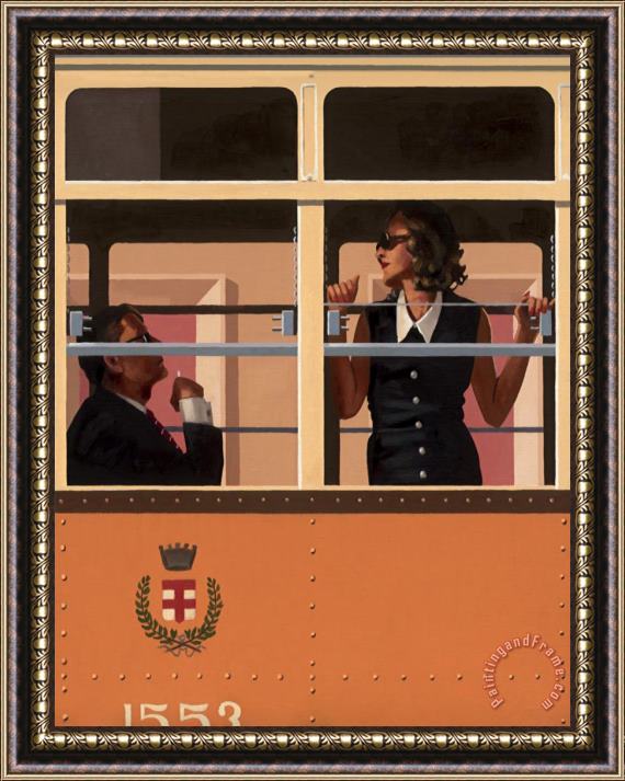 Jack Vettriano The Look of Love Framed Painting