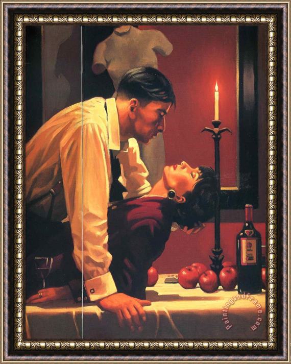 Jack Vettriano The Party S Over Framed Print