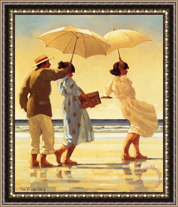 Jack Vettriano The Picnic Party Framed Painting