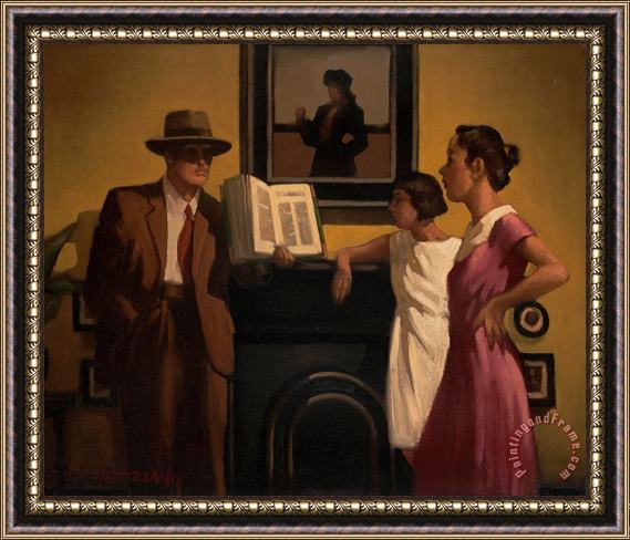 Jack Vettriano The Rules of The Game Framed Print