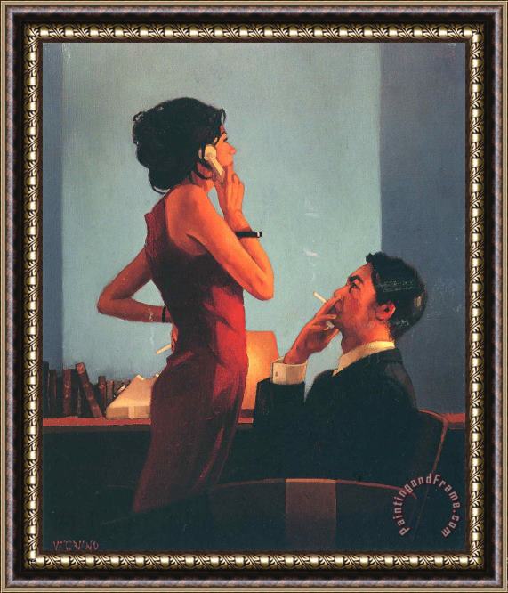 Jack Vettriano The Set Up Framed Painting