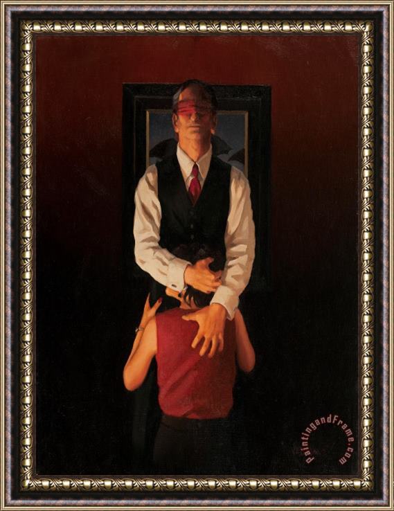 Jack Vettriano The Strangeness And Magic Framed Print