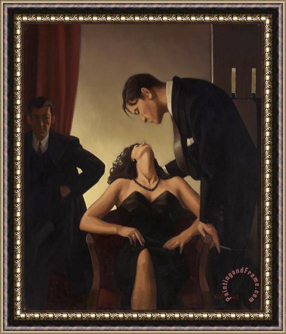 Jack Vettriano Three Is Not a Crowd, 1997 Framed Print