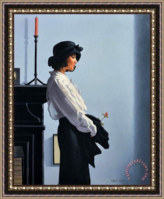 Jack Vettriano Valentine Rose, 2003 Framed Painting