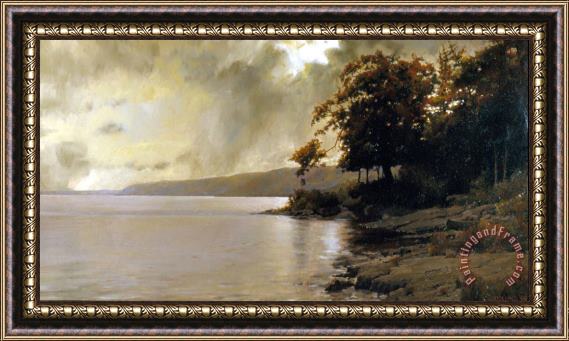 Jacob Collins Autumn Landscape Framed Painting