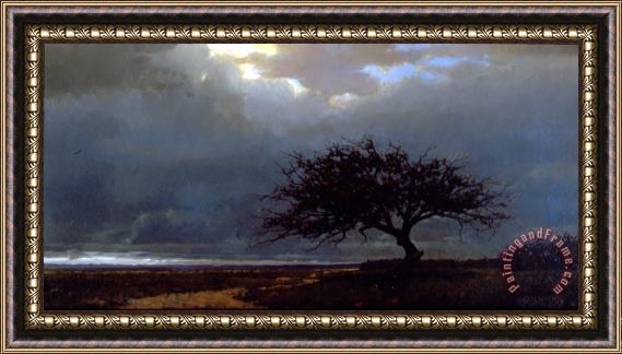 Jacob Collins Kenya Tree Framed Painting