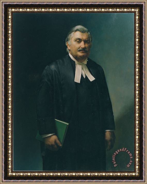 Jacob Collins Paul Lamek Framed Painting