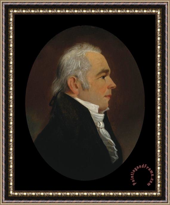 Jacob Eichholtz Portrait of Standish Barry Framed Print