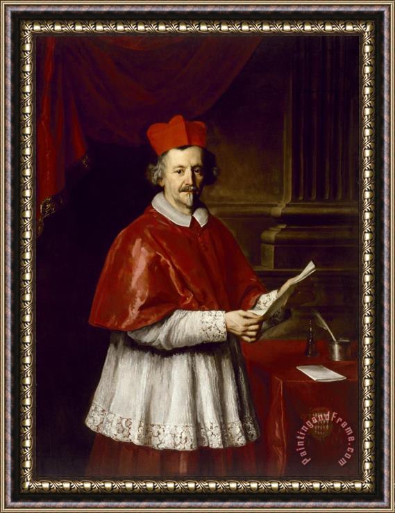 Jacob Ferdinand Voet Cardinal Giulio Spinola Framed Print