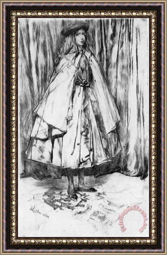 James Abbott McNeill Whistler Annie Haden Framed Print